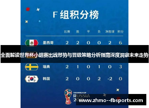 全面解读世界杯小组赛出线形势与晋级策略分析指南深度洞察未来走势